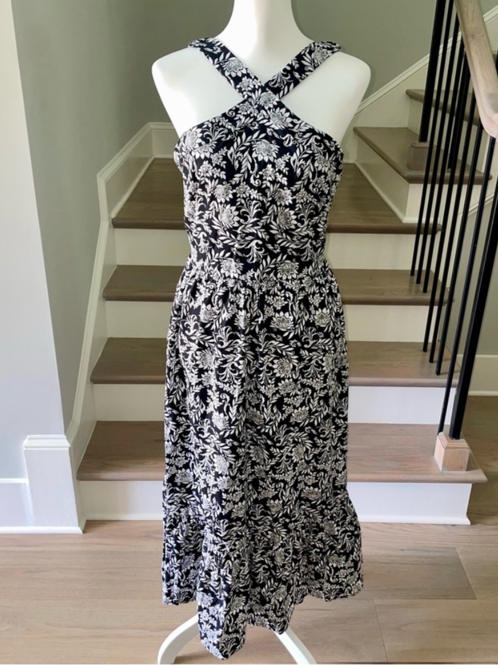 Violet & Roses Cotton Halter Dress Size 8